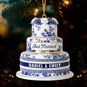 Personalized Gifts For Newlyweds Christmas Ornament 04pgqn260925