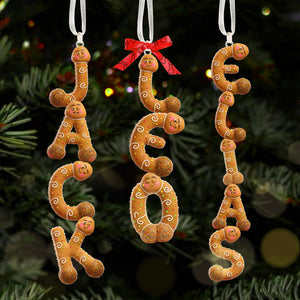 Gingerbread Ornament Tree Personalized Christmas Gifts 01TGMG271025