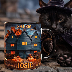 The Witch House Accent Mug - Personalized Gifts 04huta220826