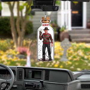 Creepy Killer Car Ornament – Personalized Gifts For Horror Movie Fans 02naqn120825