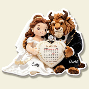Fairytale Couple Pillow - Personalized Gifts For Couple Anniversary Pillow 02TGQN020626