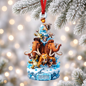 Wonderful Prehistoric World Acrylic Ornament - Personalized Christmas Gifts 06ttdh210926