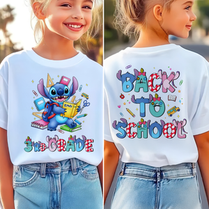 Cute Alien Back To School - Personalized Gifts For Kids 04hupu160625-Homacus