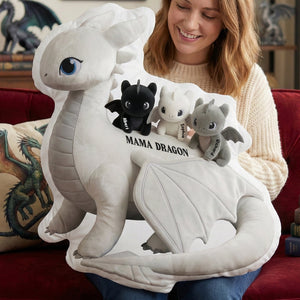 Flying Night Creature Pillow - Personalized Gift For Mom 02NAQN110226