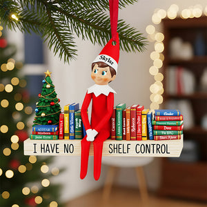 Funny Book Christmas Ornament, Personalized Gifts For Book Lovers 04qhta290825