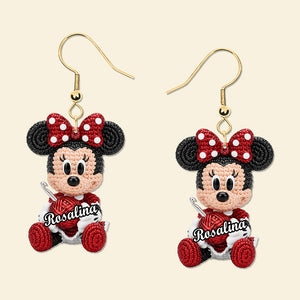 Cartoon Crochet Earrings - Personalized Gifts For Crochet Lovers 02namg140725-Homacus