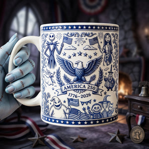 American Pride 250th Coffee Mug - Personalized Anniversary Gifts 04PATA040626