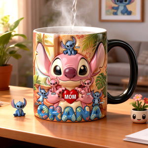Mama Love Magic Mug - Personalized Gifts For Mom 02NATN170426