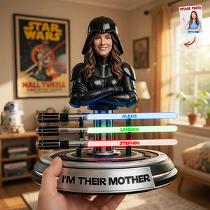 Sci-fi Mom Acrylic Plaque - Custom Photo Gifts For Mother's Day Plaque 03NADT140426-Homacus