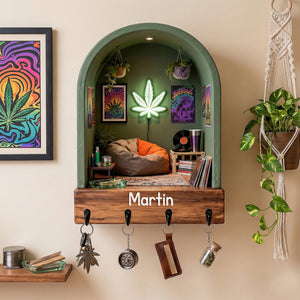 Chill Space Key Hanger - Personalized Gifts For Stoners 04tomg171225