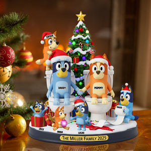 Personalized Christmas Gifts For Family Acrylic Plaque 03natn190925