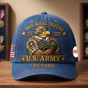 Veteran Pride Personalized Classic Cap 03NAQN150726