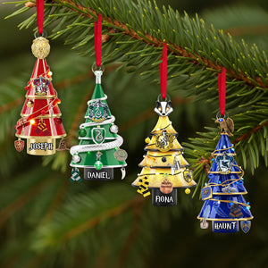 Christmas Tree Shape Ornament - Personalized Gifts For Fan 02hylu040925