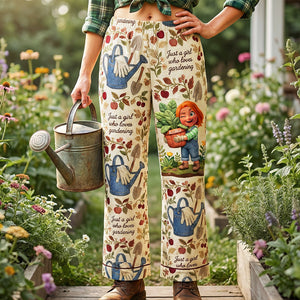 Garden Girl Pajama Pants - Personalized Gifts For Gardeners 03pata140126