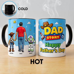 Adventure Buddy Dad Magic Coffee Mug - Personalized Gifts For Dads 02HUDT080526