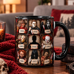 Christmas Horror Squad Accent Mug - Personalized Gifts For Fans Coffee Mug 02PADH211026
