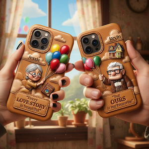 Love Story Couple Phone Case - Personalized Gifts For Couples 03PATA300126