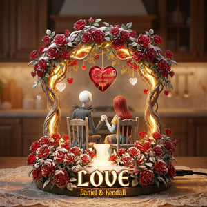 Together Forever Acrylic Light Box - Personalized Gifts For Couple 01pamg090126