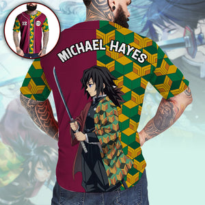 Mystic Sword Warrior Baseball Jersey Shirt - Personalized Gifts For Loved Ones 04PGLU090925