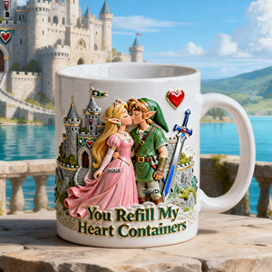 Fantasy Adventure Couple Coffee Mug - Personalized Gifr For Couples 05NALU140126