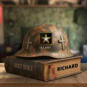 Christian Soldier Acrylic Plaque – Personalized Gifts For Veteran 06toqn230725