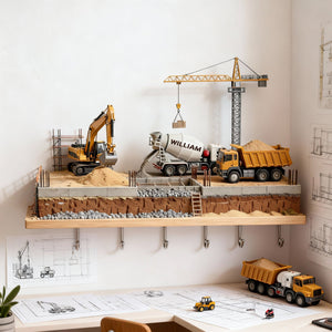 Construction Acrylic Key Hanger - Personalized Gifts For Construction Workers 05hylu150126