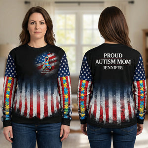 Proud Autism Parent - 250th Of The USA - Personalized Gifts 06toqn040226