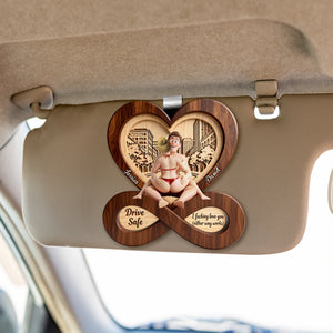 Heartfelt Drive Safe Couple Car Visor Clip - Personalized Gifts For Couples 05OHLU181225