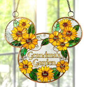 Sunflower Suncatcher Ornament - Personalized Gifts For Mother's Day 04TOQN230226