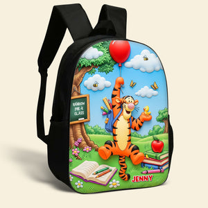 Floating To School Cute Cartoon Kid School Bag, Personalized Gifts For Kids 04qhtn010825-Homacus