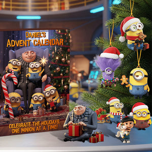 Christmas Advent Calendar Custom Shape Acrylic Blind Box - Personalized Gifts For Christmas 01pgta131125