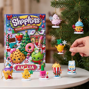 Adorable Mini Friends Advent Calendar - Personalized Gift For Christmas 04PATN301026