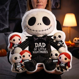 Dad Of Little Horrors Custom Pillow - Personalized Gifts For Dad 02PGDH240426