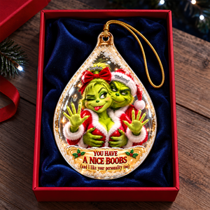Furry Mischief Couples Acrylic Ornament - Personalized Christmas Gifts For Couples 07ohqn141026