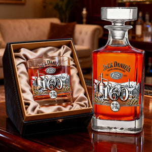 Celebrating 160th Anniversary Decanter Set - Personalized Gifts 03naqn120226