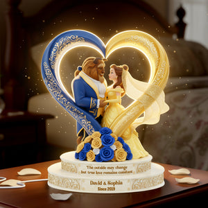 A Timeless Tale Of Love Light Box - Personalized Anniversary Gift For Couples 03KILU271125