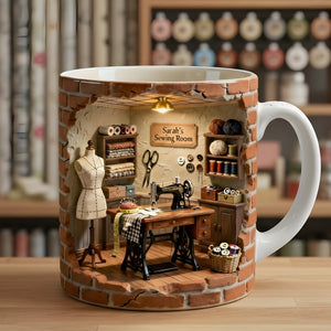 Sewing Coffee Mug - Personalized Gifts For Sewing Lovers 03hytn220126