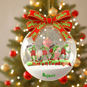 Funny Grumpy Anti-Social Christmas Ornament, Personalized Gifts For Movie Fans 04QHMG300925