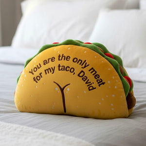 Cheeky Taco Pillow - Personalized Gifts For Couple 02TOTN091225