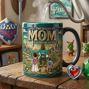 Epic Mom & Her Little Legends Magic Coffee Mug - Personalized Gifts For Moms 02NATN080426HG