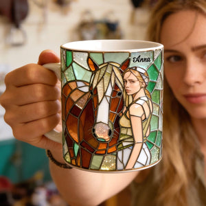 Custom Photo Gifts For Horse Lovers Coffee Mug 01hytn260126