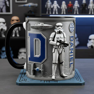 Cosmic Alphabet Coffee Accent Mug - Personalized Gifts For Cosmic Lovers 04kita220126