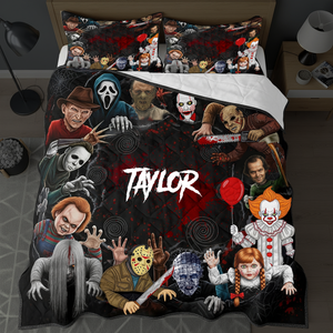The Dead Rising Quilt Bed Set - Personalized Gifts For Horror Fans 02QHLU110825