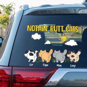 Personalized Gifts For Cat Lover Decal 04XQTN030724 - Decal Sticker - GoDuckee