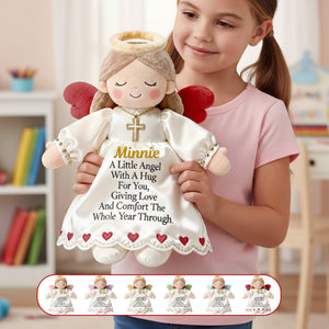 Guardian Angel Custom Shape Pillow - Personalized Gifts For Kids 01namg301225
