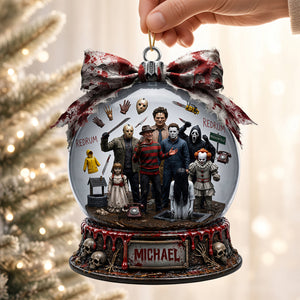 Christmas After Dark Ornament - Personalized Gifts For Horror Lovers 05OHDT270826
