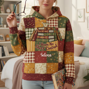 Comfy Reading Vibes Hoodie - Personalized Gifts For Book Lovers 03PGLU211125