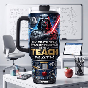 The Commander Teacher 40oz Tumbler With Handle-Personalized Gifts For Teachers 01QHLU030826