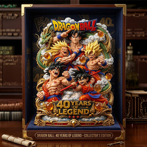 Ultimate Power 40th Anniversary Acrylic Plaque - Personalized Gifts For Anime Lovers 05TYDT160326