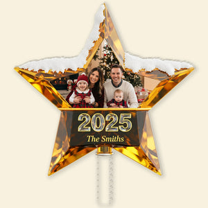 Funny Holiday Christmas Tree Topper - Custom Photo Gifts For Family 04pgqn191125